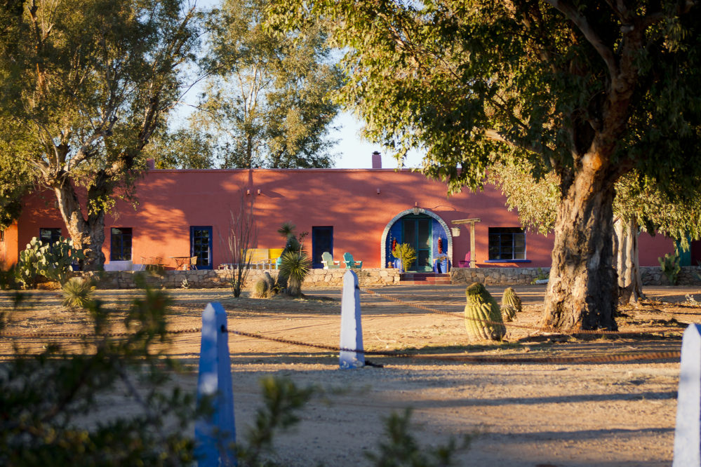Exterior of a building at Rancho de la Osa