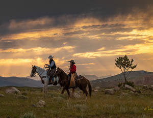 Sullivan Family Picture - CM Ranch - Dubois, Wyoming