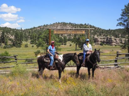 Trail ride at Geronimo trail