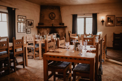 Dining room at Kay El Bar Guest Ranch