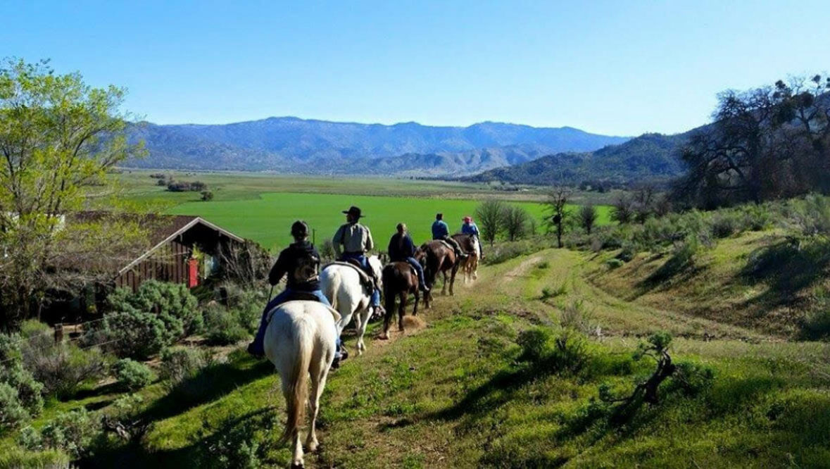 Trail ride at Rankin Ranch