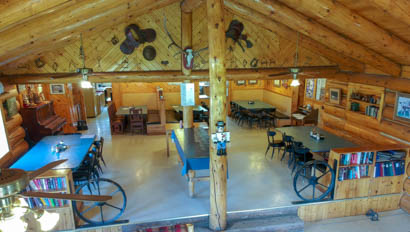 Dining room at Sprucedale Guest Ranch