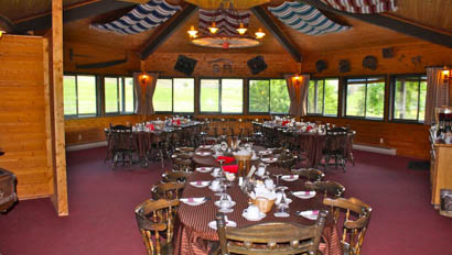 Sundance Guest Ranch dining room