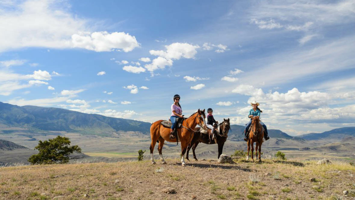 Sundance Guest Ranch trail ride