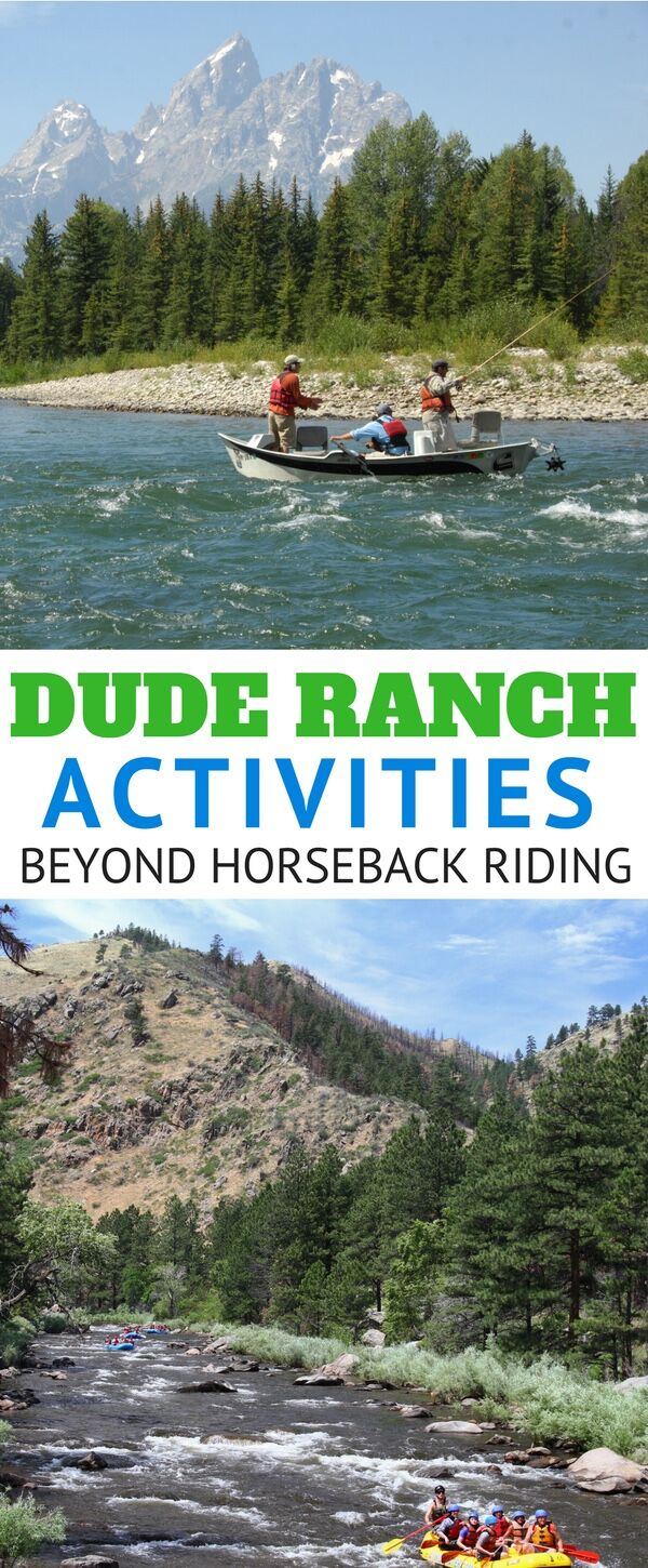 dude ranch activities beyond horseback riding