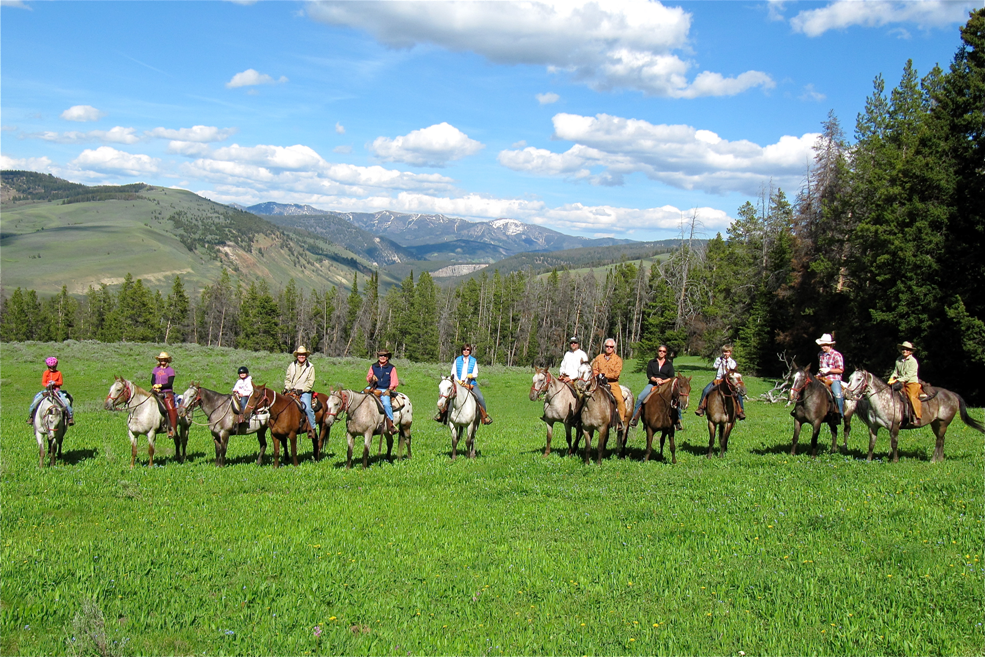 Horseback Riding group