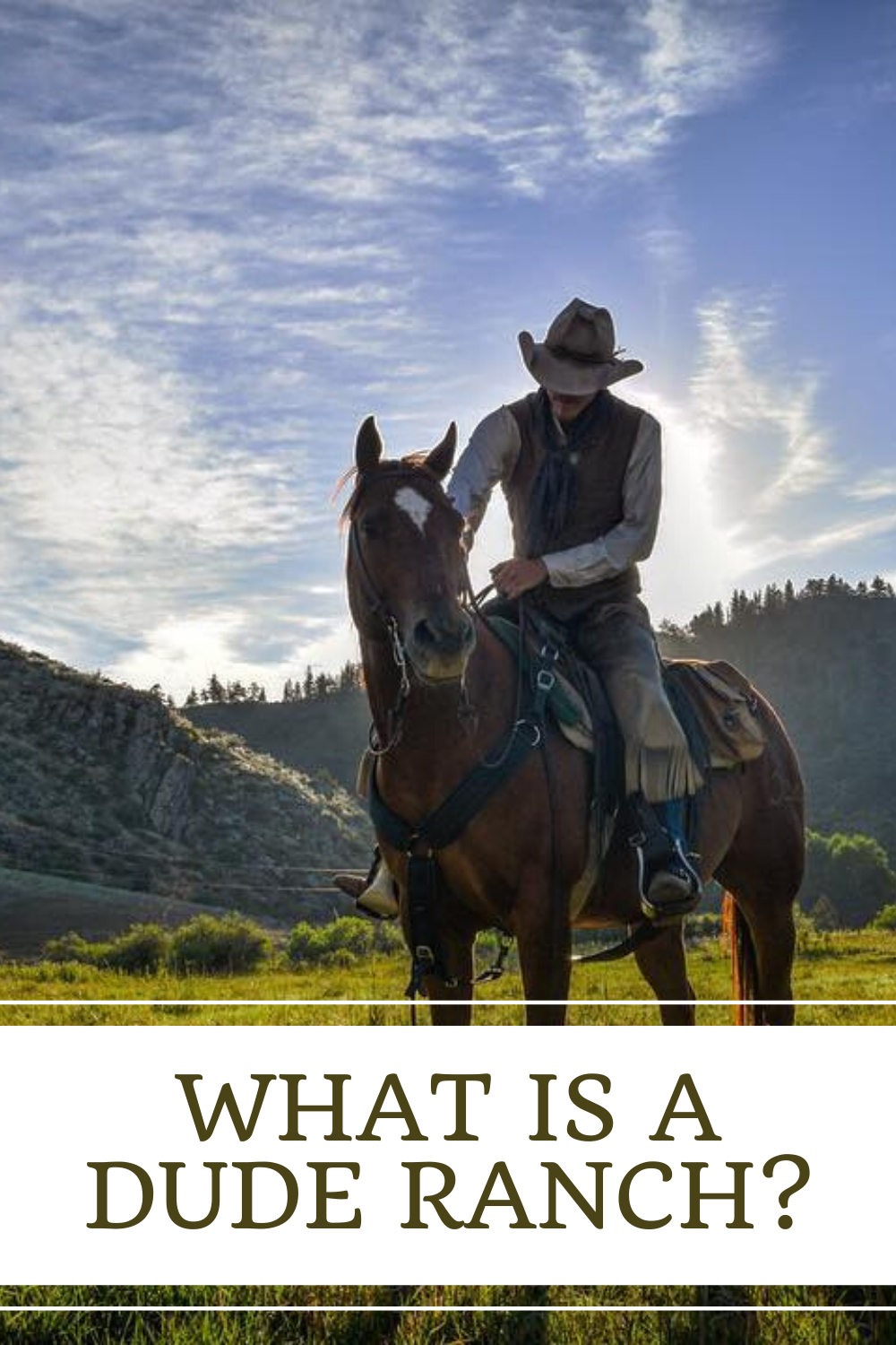 What is a guest ranch