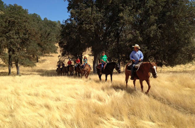 Trail ride at Rankin Ranch