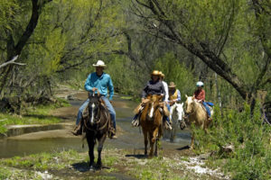 Circle Z Creek Trail Ride Family