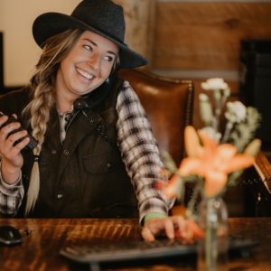 woman on the phone