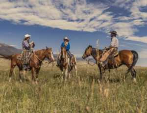 music meadows ranch three riders