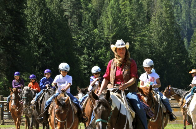 Guided horseback riding make for the perfect family outing