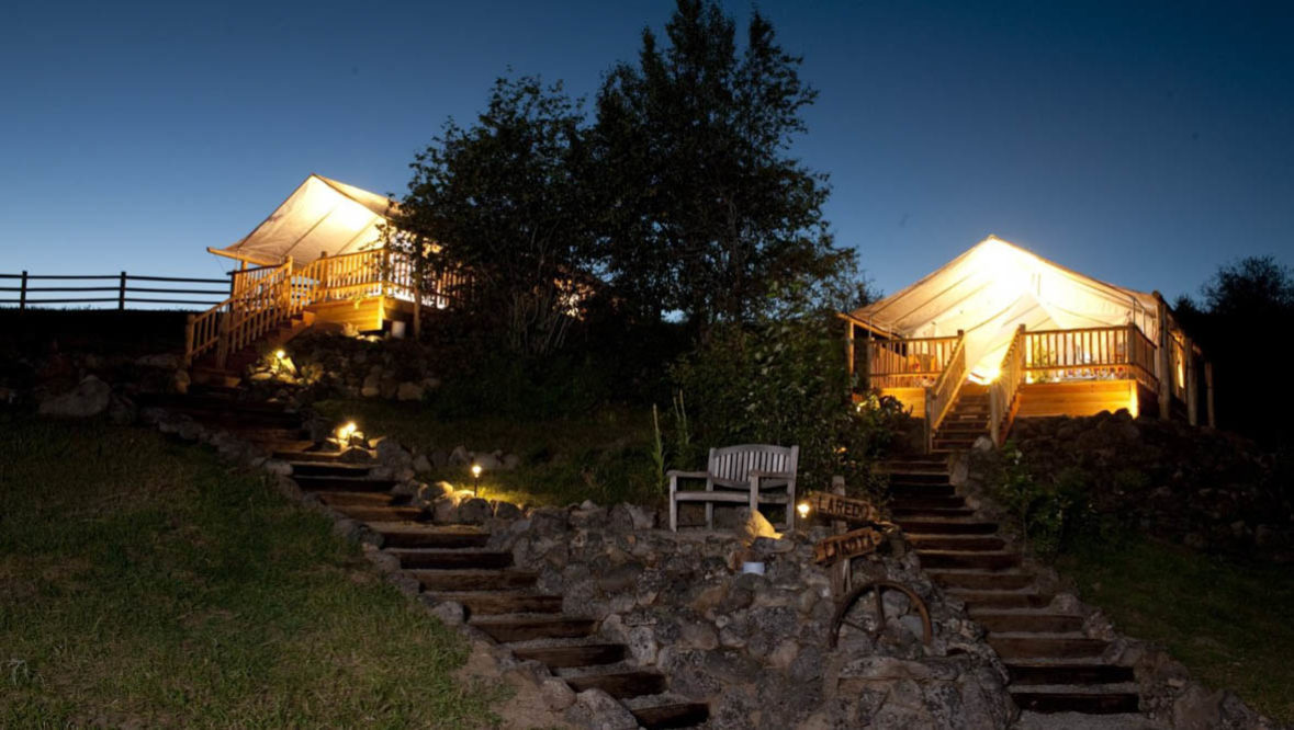 Glamping at Bull Hill Ranch