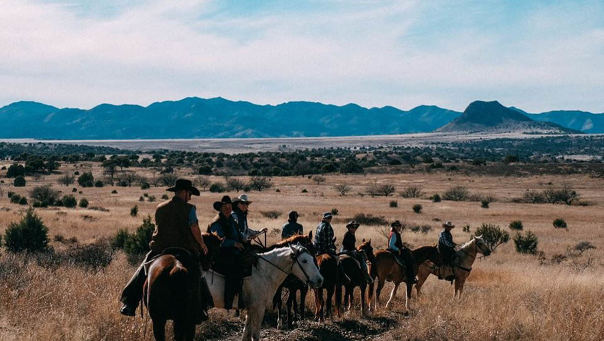 Trail ride at Circle Z Ranch
