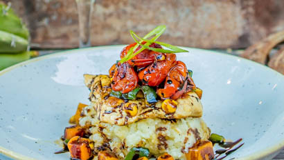 Tanque Verde Ranch plate of food