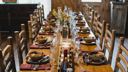 Upper Canyon dining table