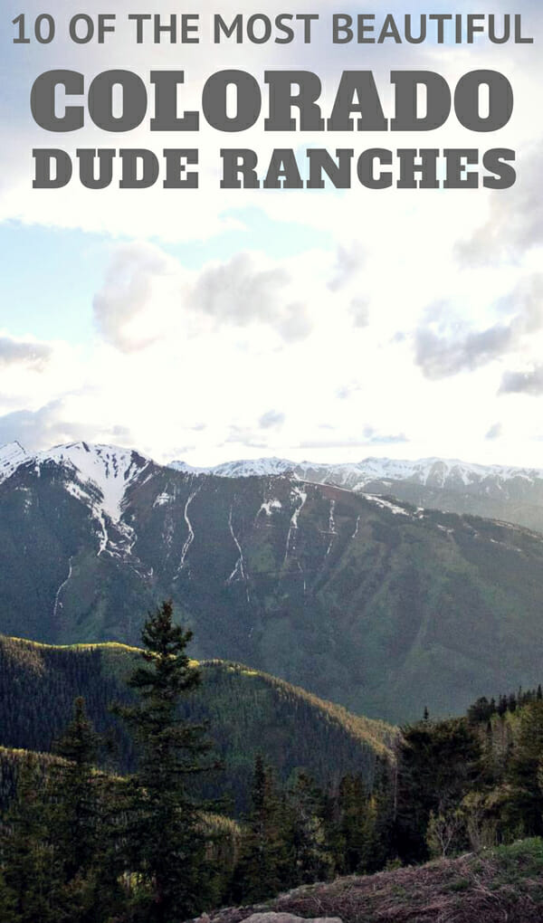 Colorado is one of the most beautiful states in the nation with the Rocky Mountains and vast plains. Your inner photographer will be brought out with so many phenomenal vistas. From the Northern border shared with Wyoming to the Southern border shared with New Mexico, picturesque ranches abound in the in the 