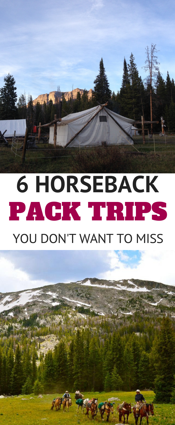 Throughout the Western United States and Canada there are horseback pack trips for any level rider or adventure enthusiast. Soak in the serenity and tranquility of the mountains in some of the most beautiful locations only accessible by foot or horse. You will experience a sense of peace that is not easily found in everyday life, and you will leave refreshed and ready to plan your next trip back! 