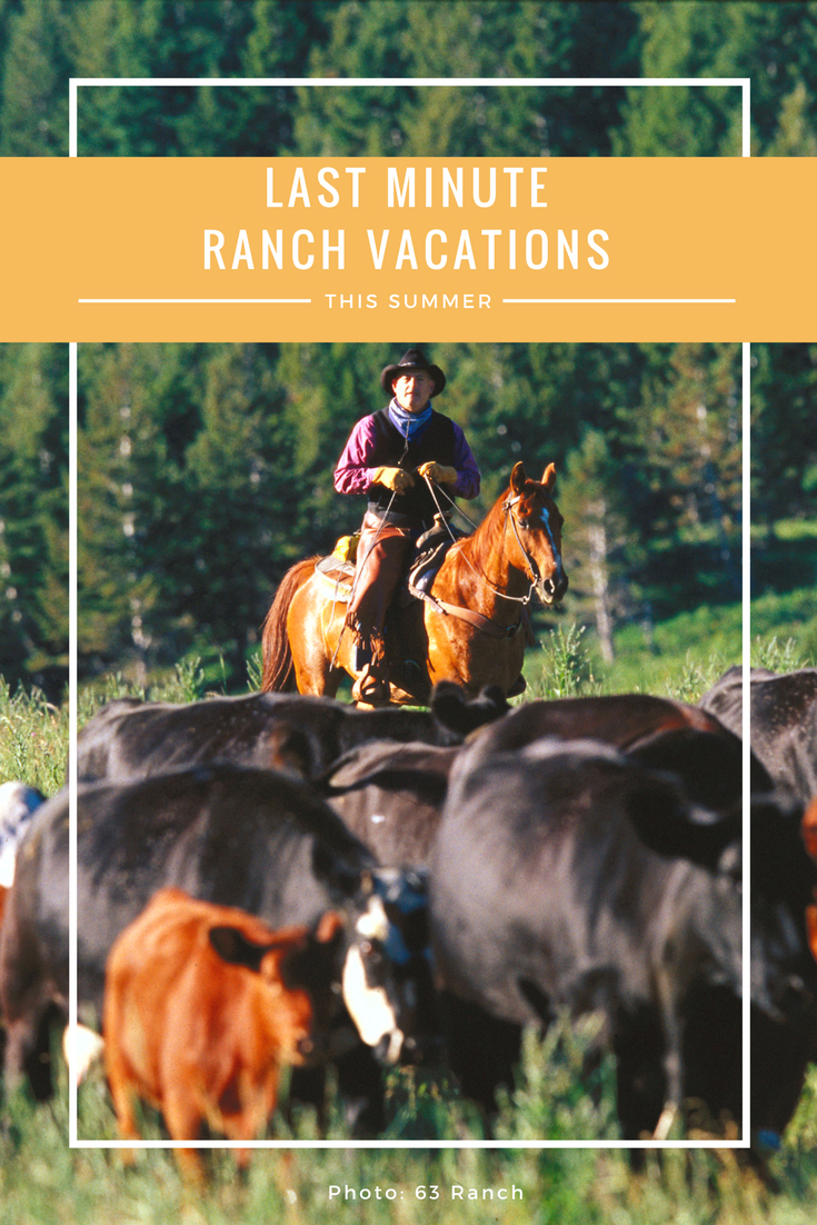 last minute ranch vacations
