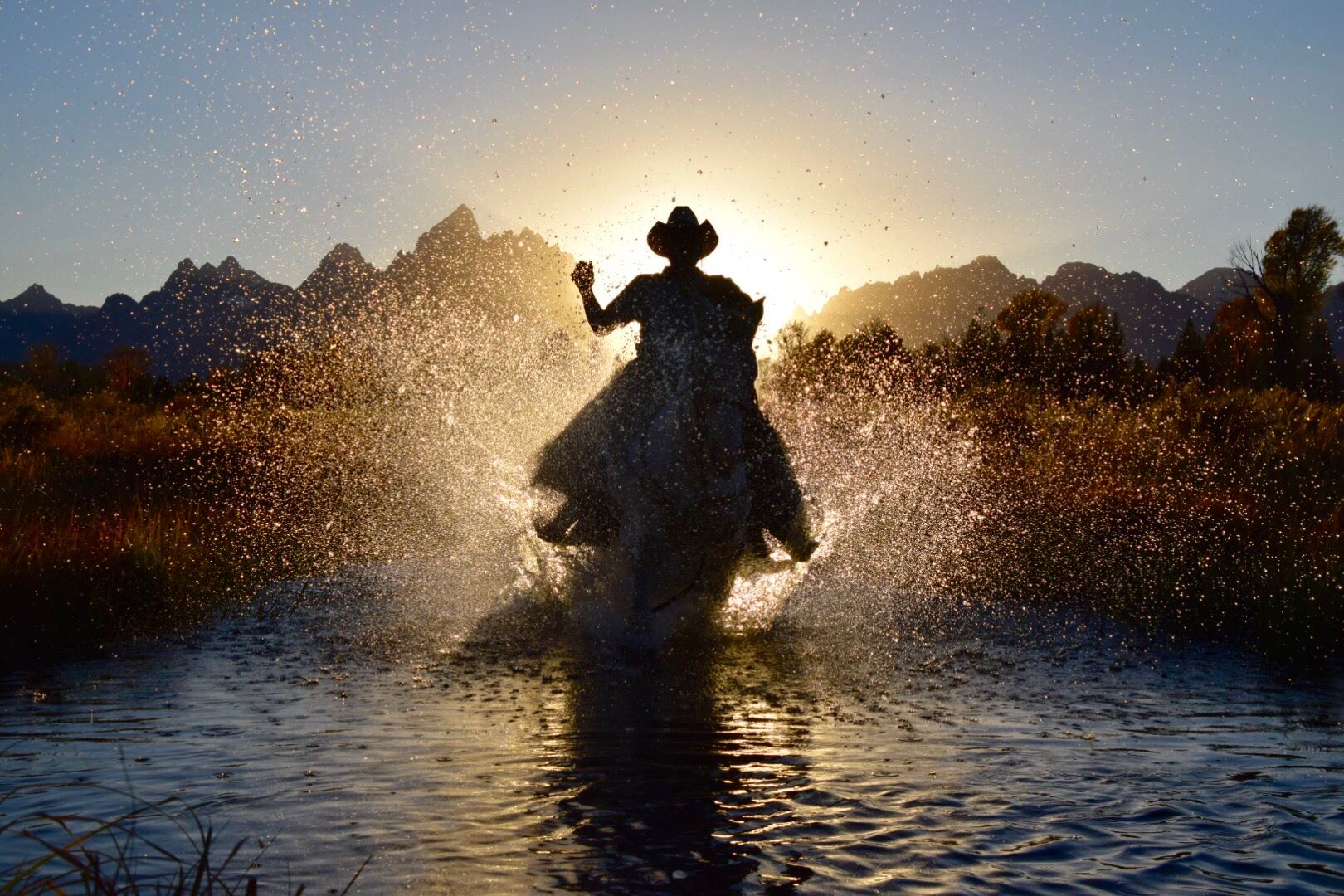 Triangle X Ranch Sunset Creek fall Triangle X Ranch Sunset Creek fall