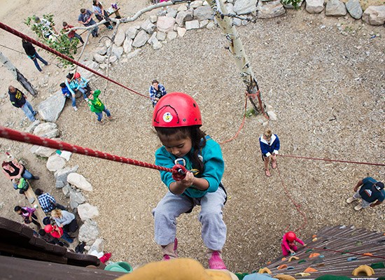 Wind River Rock Climbling Kids Program