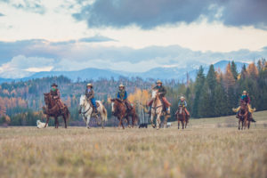 Horseback Lope at Western Pleasure Guest Ranch