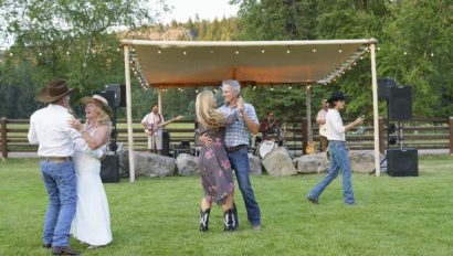 dancing at a dude ranch
