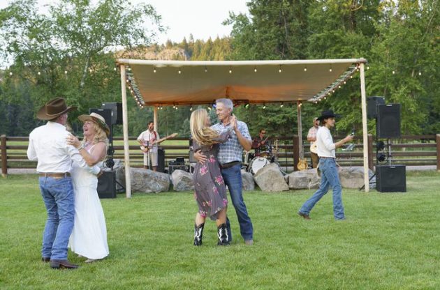 dancing at a dude ranch